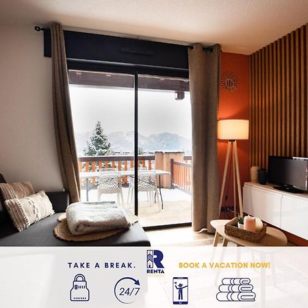 Apartament Le Ticou - Cosy Et Lumineux Avec Balcon Font-Romeu-Odeillo-Via Zewnętrze zdjęcie