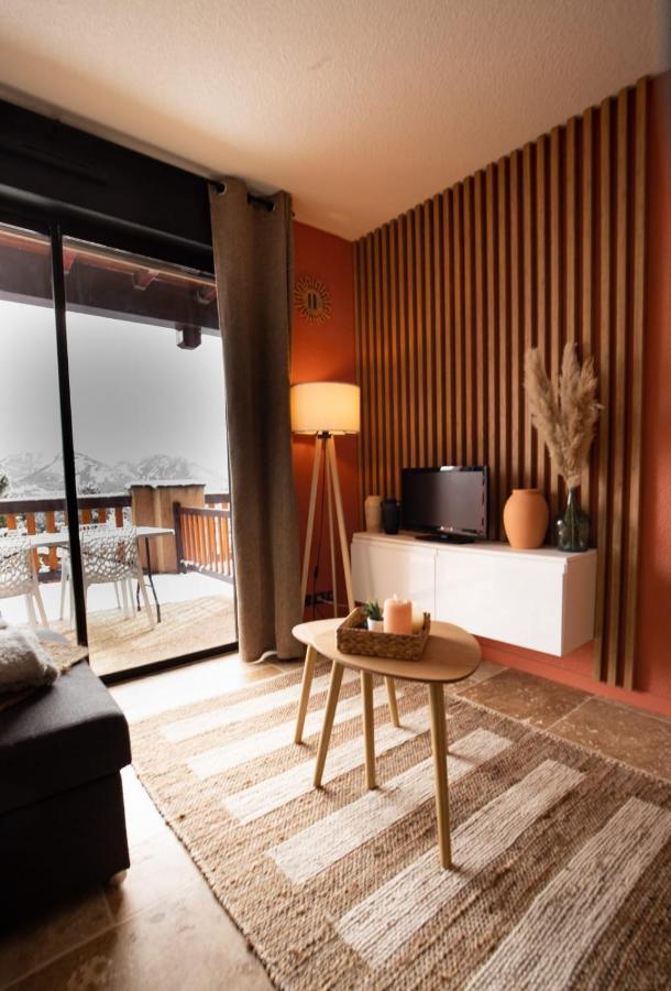 Apartament Le Ticou - Cosy Et Lumineux Avec Balcon Font-Romeu-Odeillo-Via Zewnętrze zdjęcie