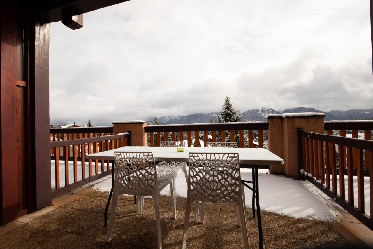 Apartament Le Ticou - Cosy Et Lumineux Avec Balcon Font-Romeu-Odeillo-Via Zewnętrze zdjęcie